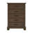 Dark Brown 5-Drawer Chest