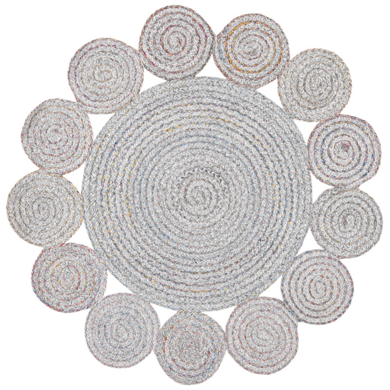 Duckworth Hand Woven Performance Rug, Round 3'