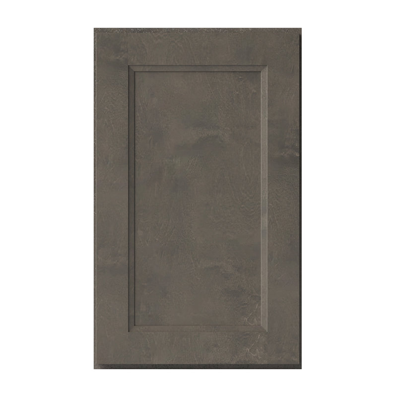 Armoire de cuisine en bois massif prête à assembler, 54", 18", Double shaker Cinder