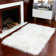 Plush Faux Sheepskin White Rug