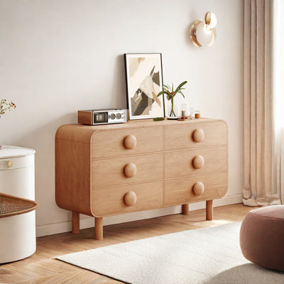 Commode d'appoint nordique de style rétro