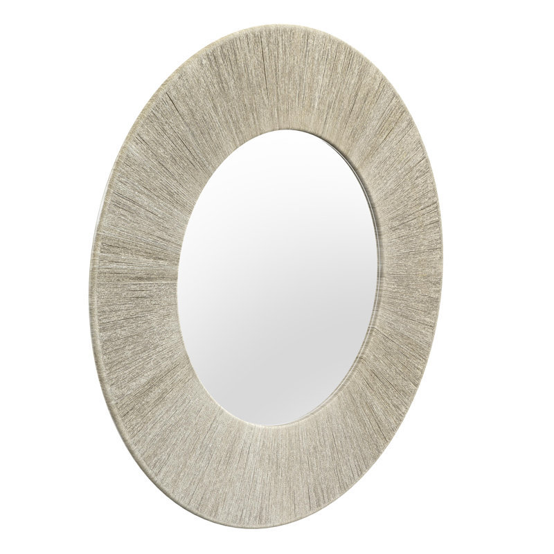 Cecil Rope Round Wall Mirror