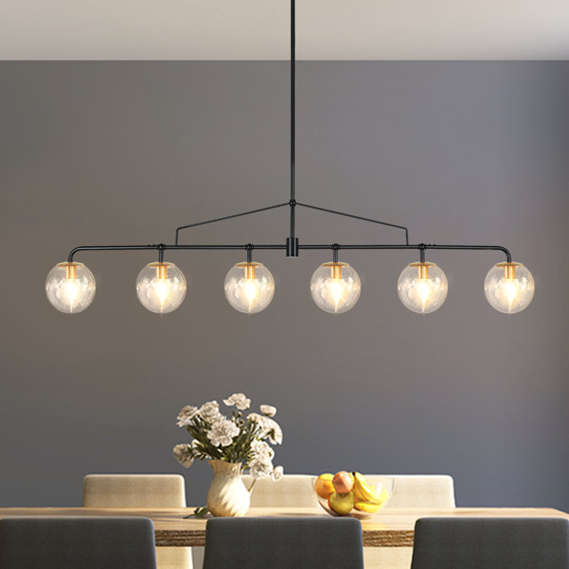 Lustre spoutnik 6 lumières Dimmablesu