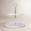 Genuine Marble Tiered Stand