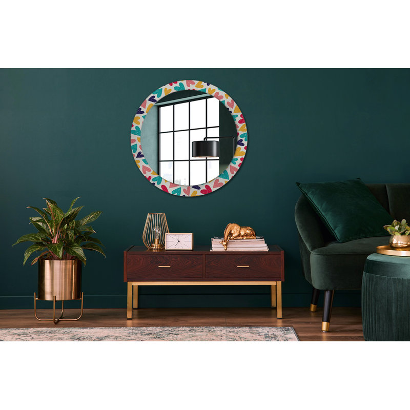Huldar Glass Flat Wall Mirror