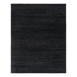 Contemporary Oversized Modern Textural Rug in Charcoal by Rug & Kilim, India