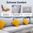 Modern Outdoor Patio Seating Set with Cushions, 2-Piece Open-Weave Patio Lounge Furniture for Balcony, Yard, or Poolside
