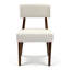 Chaise d'appoint rembourrée en bois massif-201365176-202013807