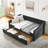 Twin Size Daybed With Drawers Upholstered Tufted Sofa Bed, With Button On Back And Copper Nail On Waved Shape Arms(81.5''X4''x30.5'')-2068200558-2068200557