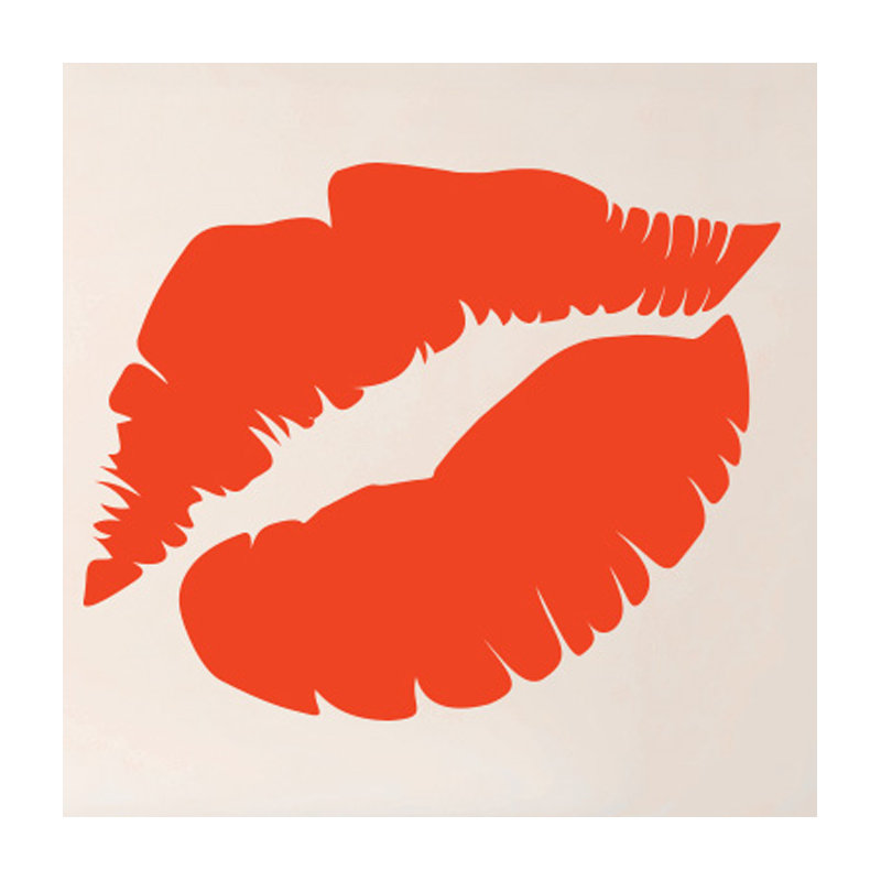 Wall Decal, Large, Orange