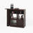Stylish Rotating Bar Cabinet With Abundant Storage For Various Rooms