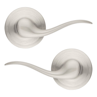 Tustin Satin Nickel Door Lever
