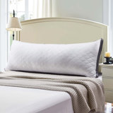 Memory Foam Body Pillow With Plush Fuzzy Cover, Full Body Pillow For Adults, Long Pillow For Sleeping, Soft Pillow Fluffy Supportive