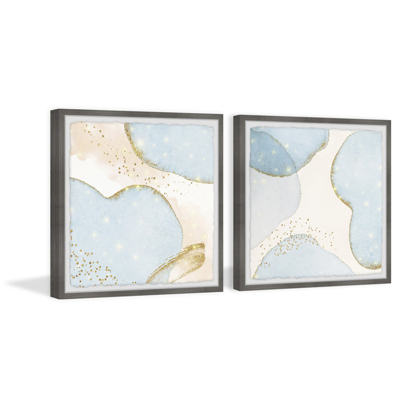 Freedom Pass by Marmont Hill - 2 Piece Single Picture Frame Painting Set, 45cm H x 45cm W x 3.81cm D