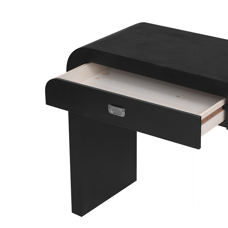 Console 60,02 ", Noir, 31.7" H x 60" W x 15.7" D