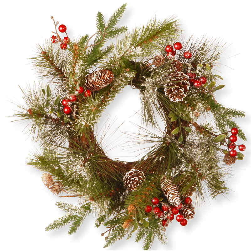 Couronne de pomme de pin 18 po