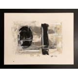 One-of-a-Kind Original Untitled 90 by J. Kent Martin - Unframed Painting Print on Paper