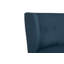 Élégant fauteuil à oreilles bleu sax, structure en bois massif, 31,5 po x 30,3 po x 28,3 po | Tissu 100% polyester, facile à nettoyer | 32 coussins en mousse pour plus de confort | Parfait pour le salon ou le bureau, élégant et durable-1089975464