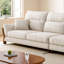 Canapé beige modulaire en chenille-2010833393-2010833392