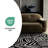 Florence Zebra Striped Blocked Black White Area Rug-1632307051