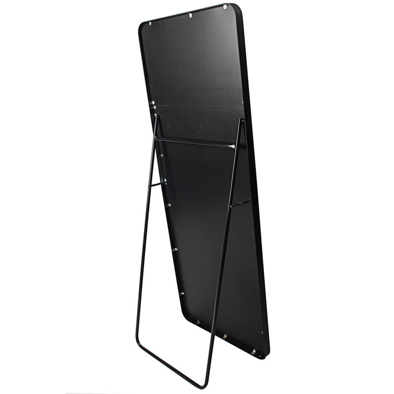 Miroir de plancher, Noir