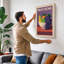 Fruit Bowl Art Deco - Wrapped Canvas-978850474-978850475