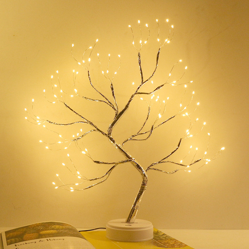 Veilleuse à branches artificielles, Argent