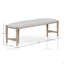 Banc couleur sable