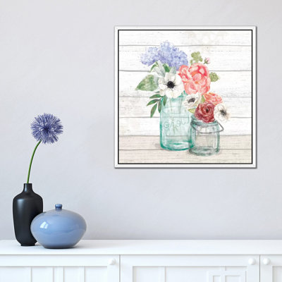 Pastel Flower Market XII by Mary Urban - Print on Canvas