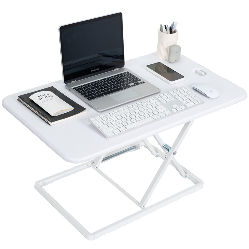 Support pour écran de table Vivo Slim, Blanc