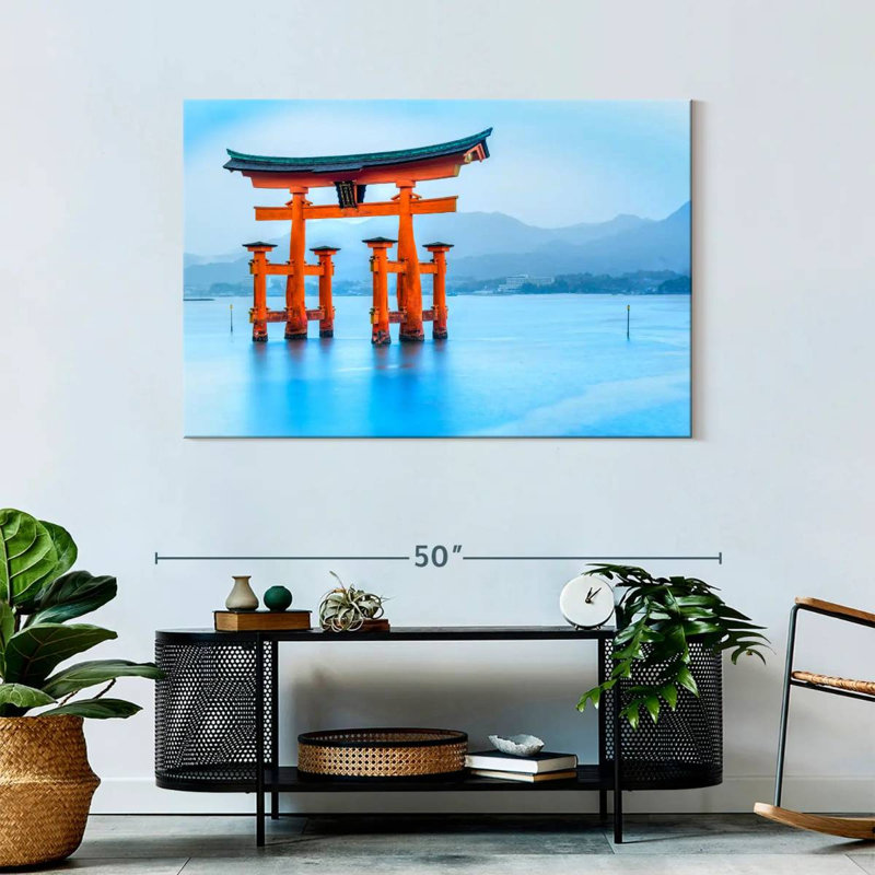 Lilie Miyajima Torii Gate, 30" H x 45" W