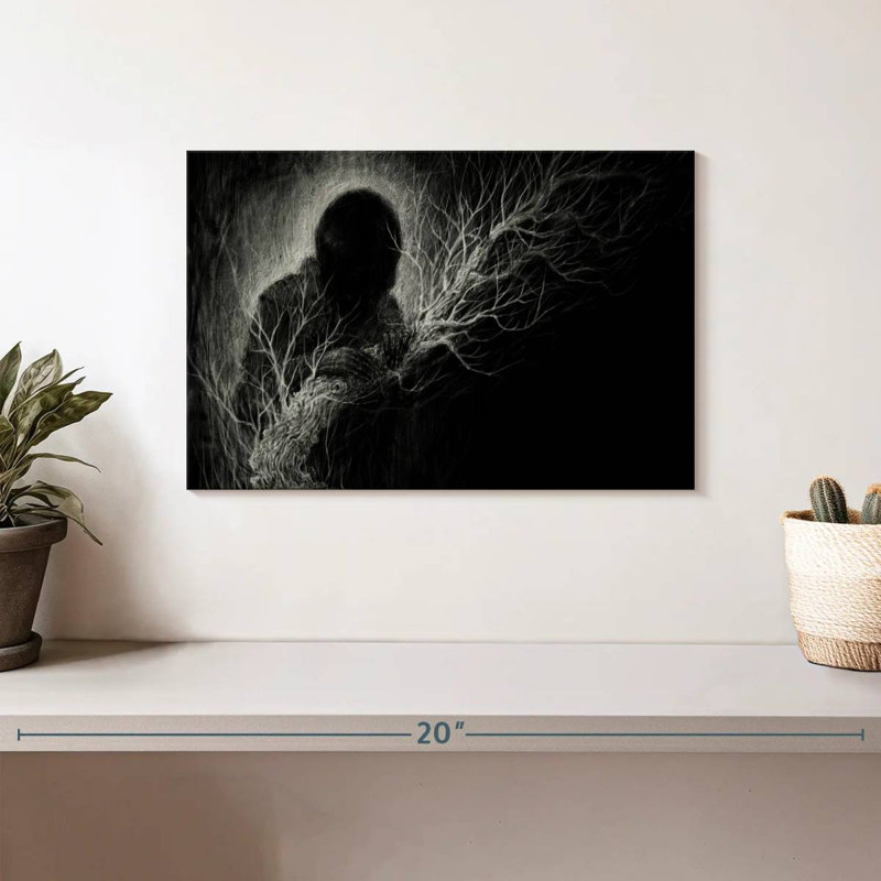 Kelan Scary, 8" H x 12" W
