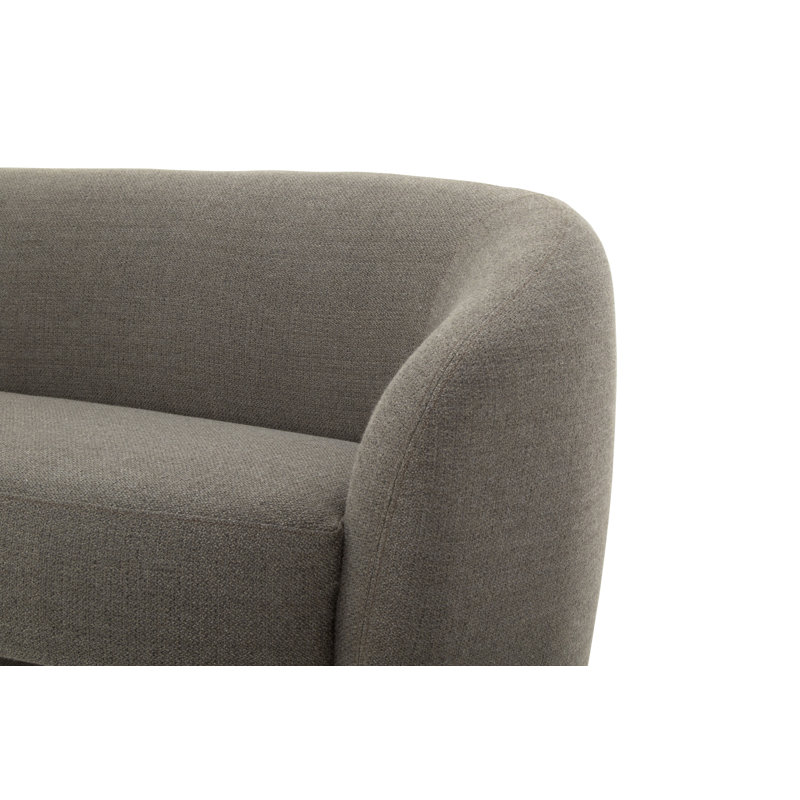Yancy 60.75'' Upholstered Settee, Private Koks