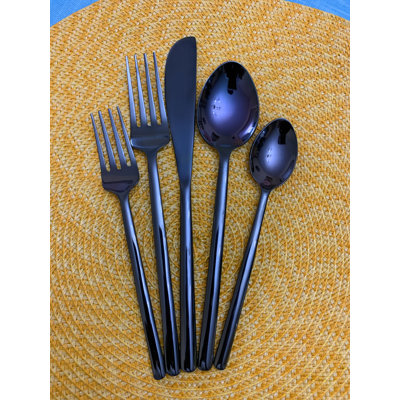 Orren Ellis Stainless Steel Flatware Set - Service for 4