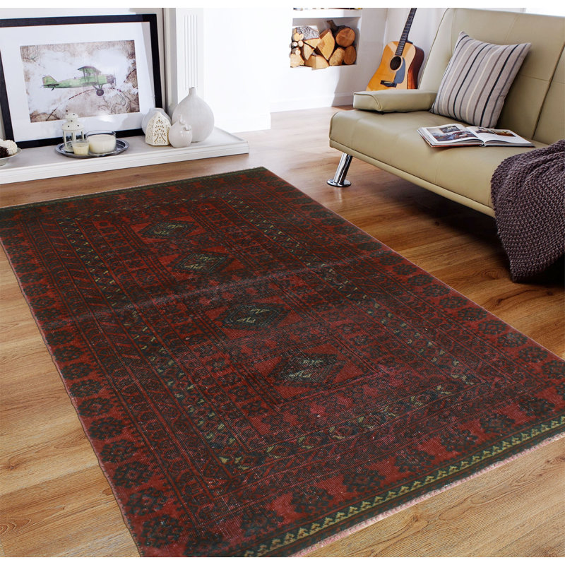 Tapis de couloir rétro Qayyum