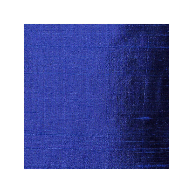 Housse et coussin à recouvrir carré Sankara, Bleu encre, H 20 po x l 20 po x P 6 po