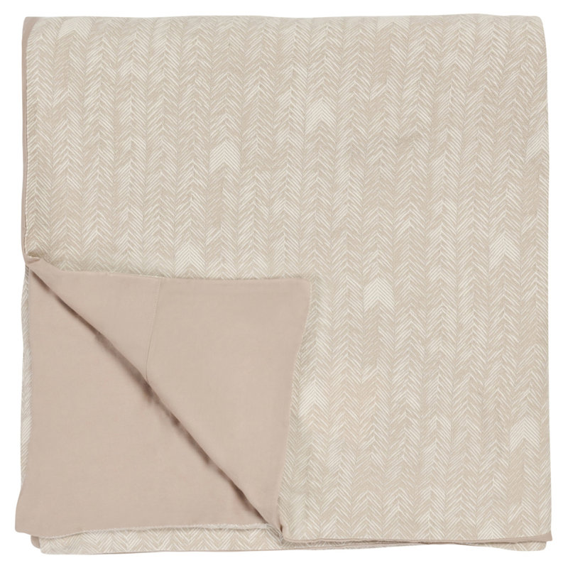 Lana 100% Cotton Embroidered Natural Queen Duvet By Classic Home, King Duvet Cover, Beige