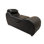 Cooperman Faux Leather Chaise Lounge