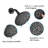 Matte Black Shower Fixture With 2.2 Gpm Flow & Adjustable Spray Head Finish 5 Patterns