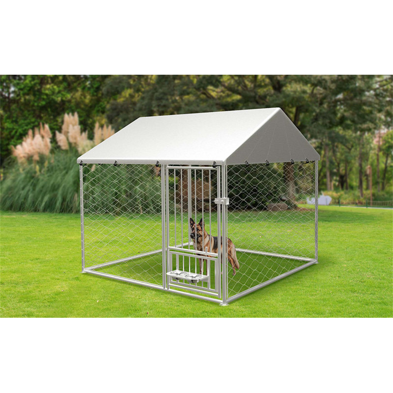 Chenil d'extérieur robuste pour chiens avec caractéristiques de protection avancées