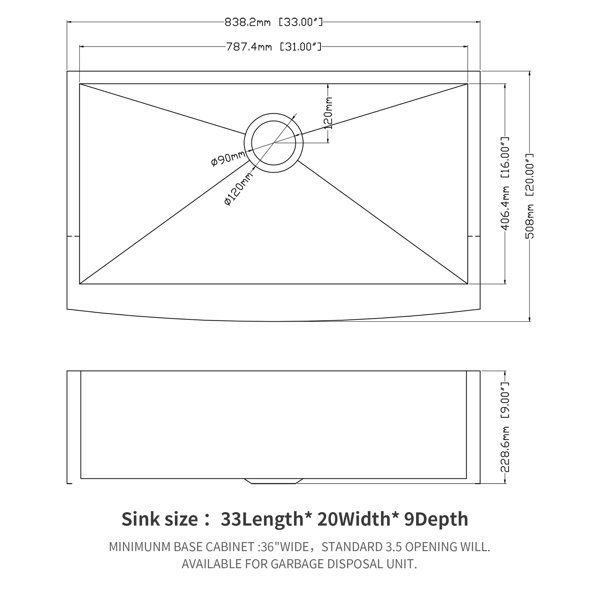 Dimensions du produit