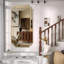 Miroir mural décoratif moderne 30 "X59", cadre en bois doré pour le salon-810842143