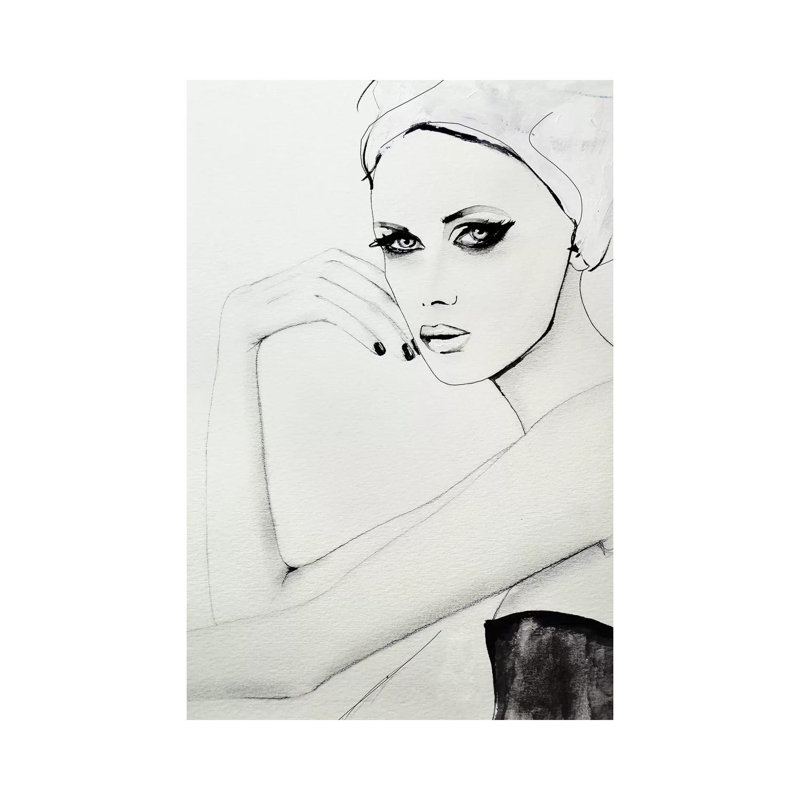 Broken Wild 1 Piece Painting on Canvas, 20.32 cm H x 30.48 cm W, Wrapped Canvas
