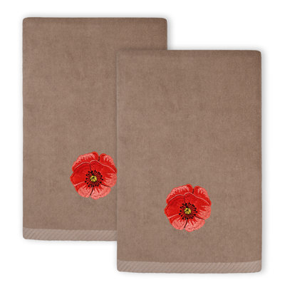 2 Piece Turkish Cotton Fingertip Towel Set