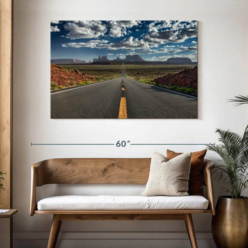 Mehar Forrest Gump Road Monument Valley, H 32 po x l 48 po