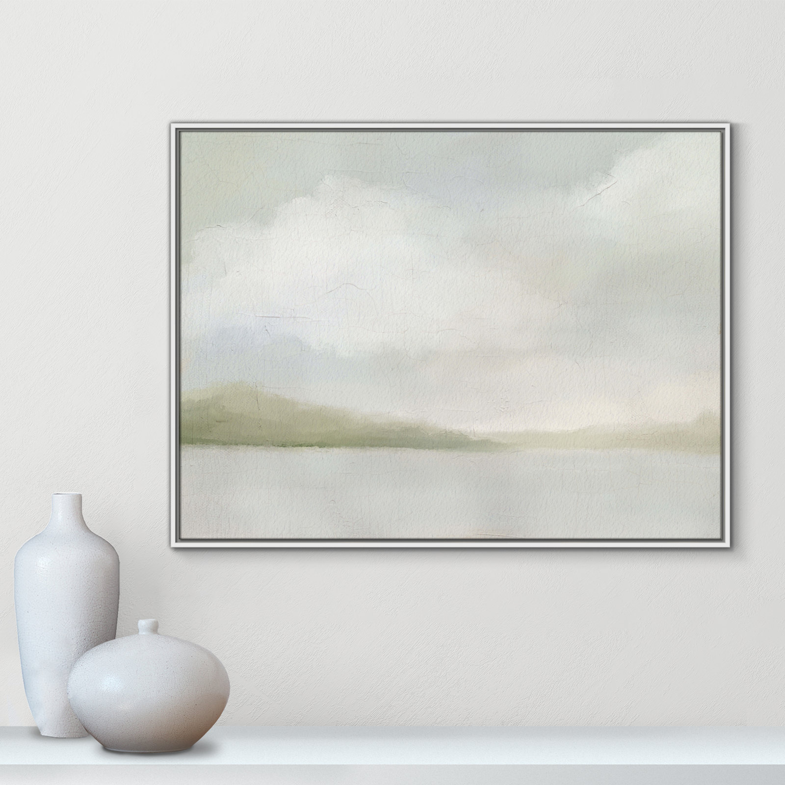 Queensland "A Tranquil Morning" Print, 31.5" H x 41.5" W, White