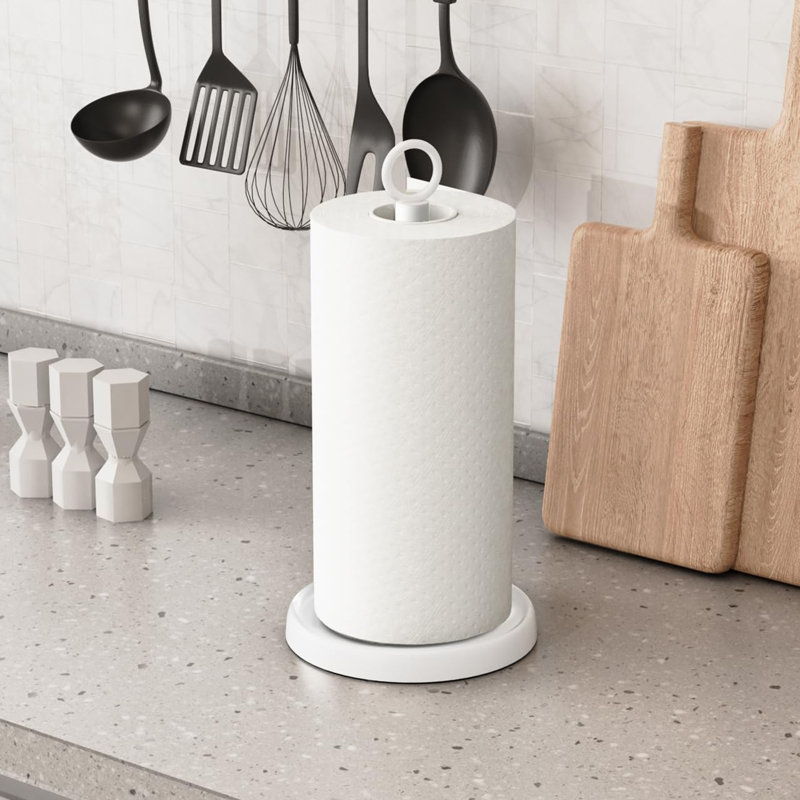 Porte-serviettes Ring, Blanc
