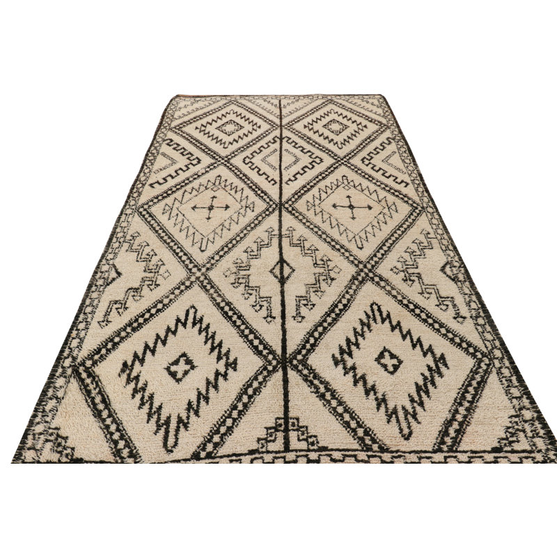 One-of-a-Kind 6'x11'11” Hand Knotted Area Rug