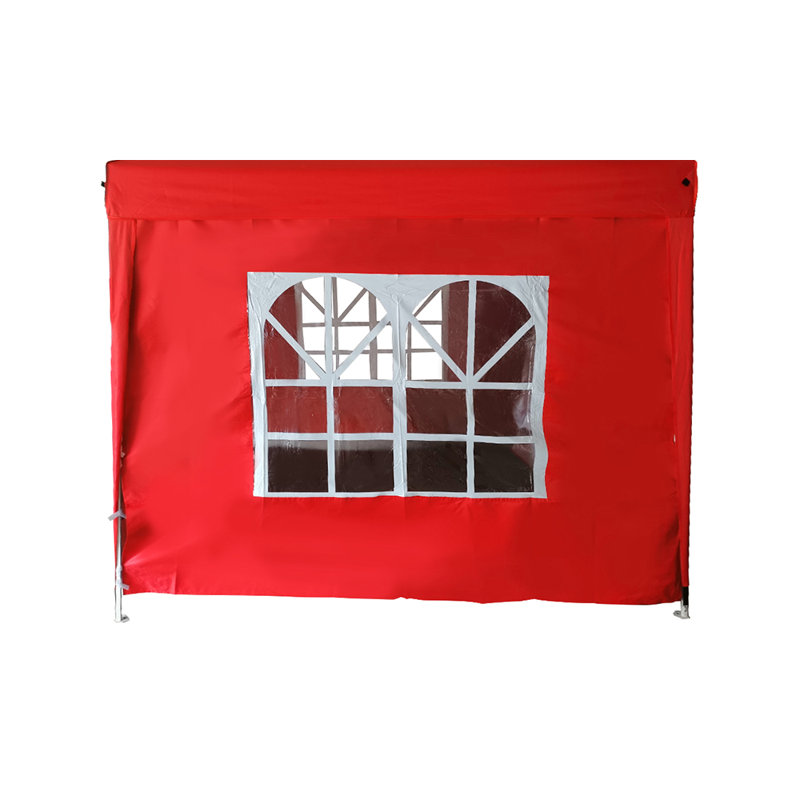 Aeowyn Dakota Fields Red Fabric Side Wall for Gazebo
