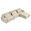 Canapé modulaire en chenille de 128 po Cloud-624045615